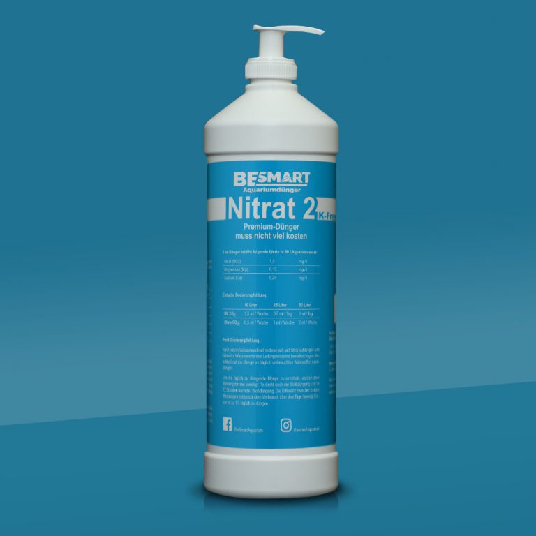 Nitrat2 K-Free Aquariumdünger - 1.000 ml inkl. Dosierpumpe